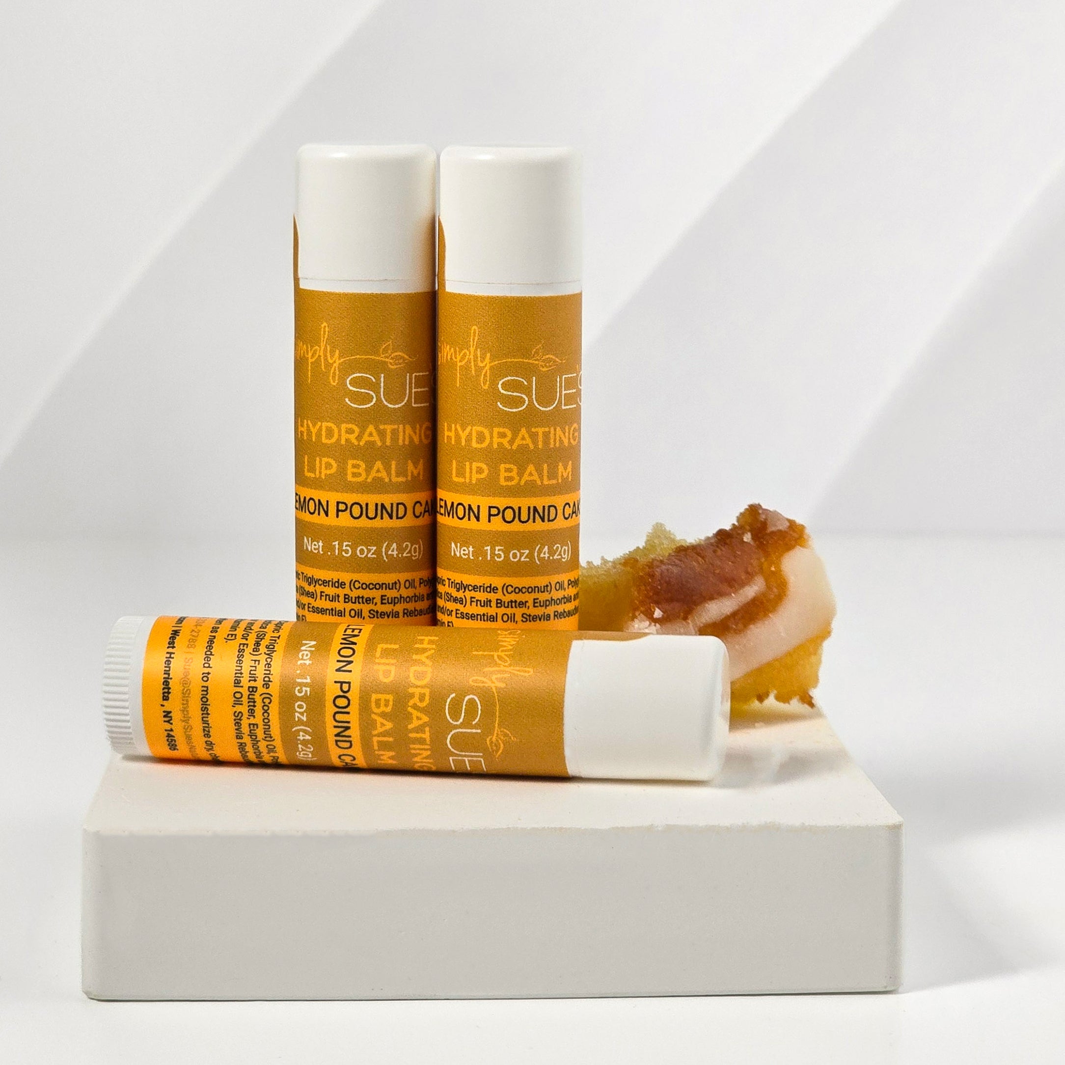 Lemon Pound Cake Lip Balm