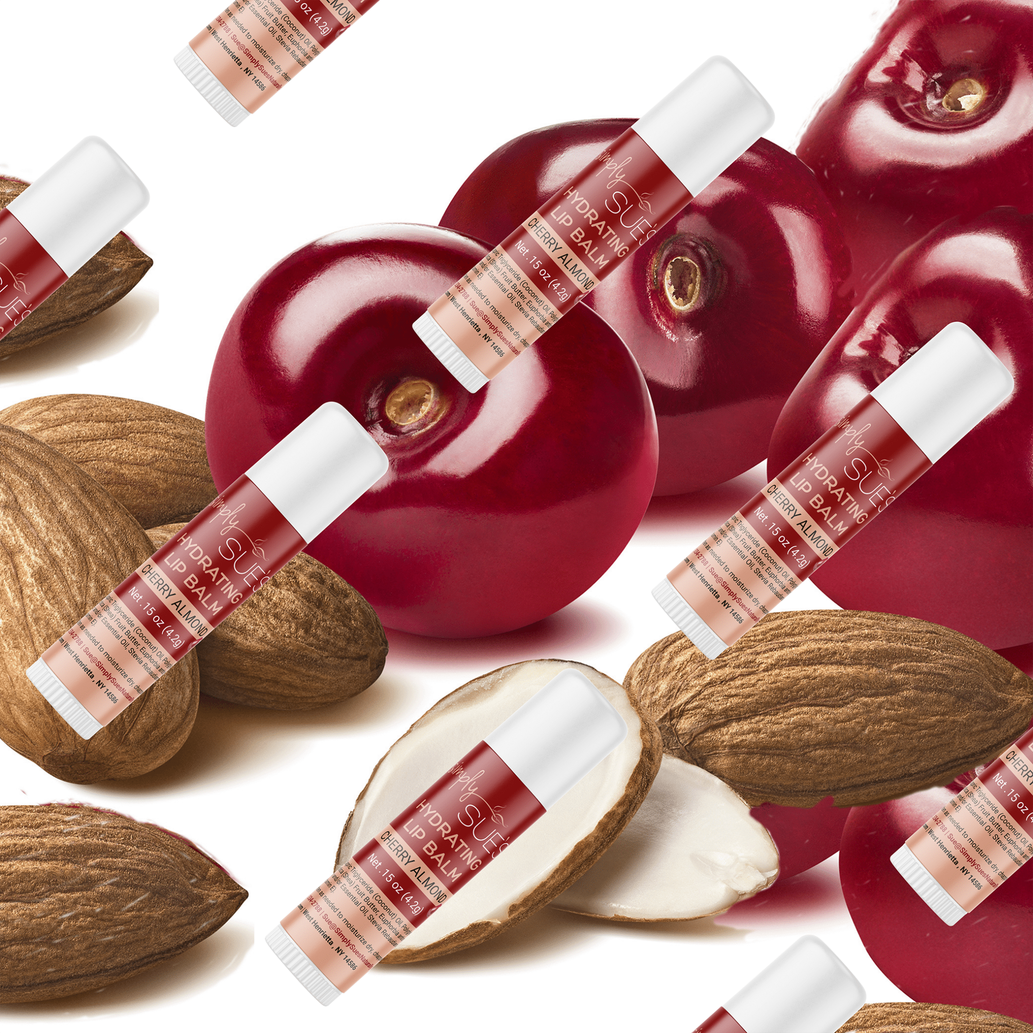 Chery Almond Lip Balm