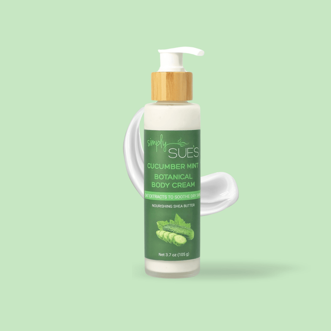 Cucumber Mint Botanical Body Cream