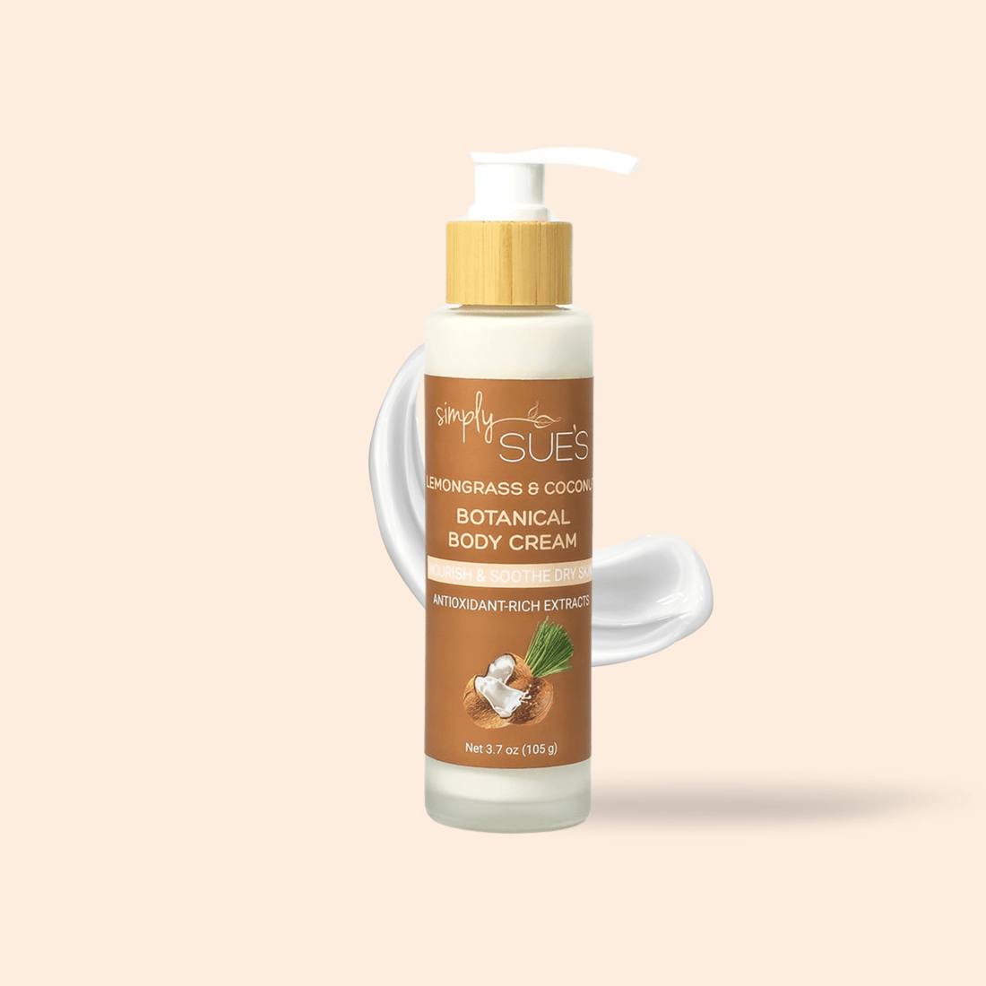 Lemongrass & Coconut Botanical Body Cream