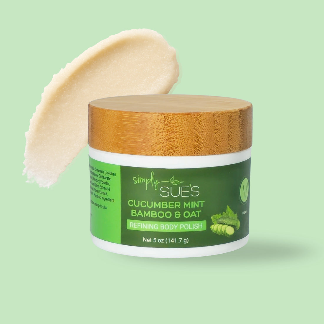 Cucumber Mint Refining Body Polish