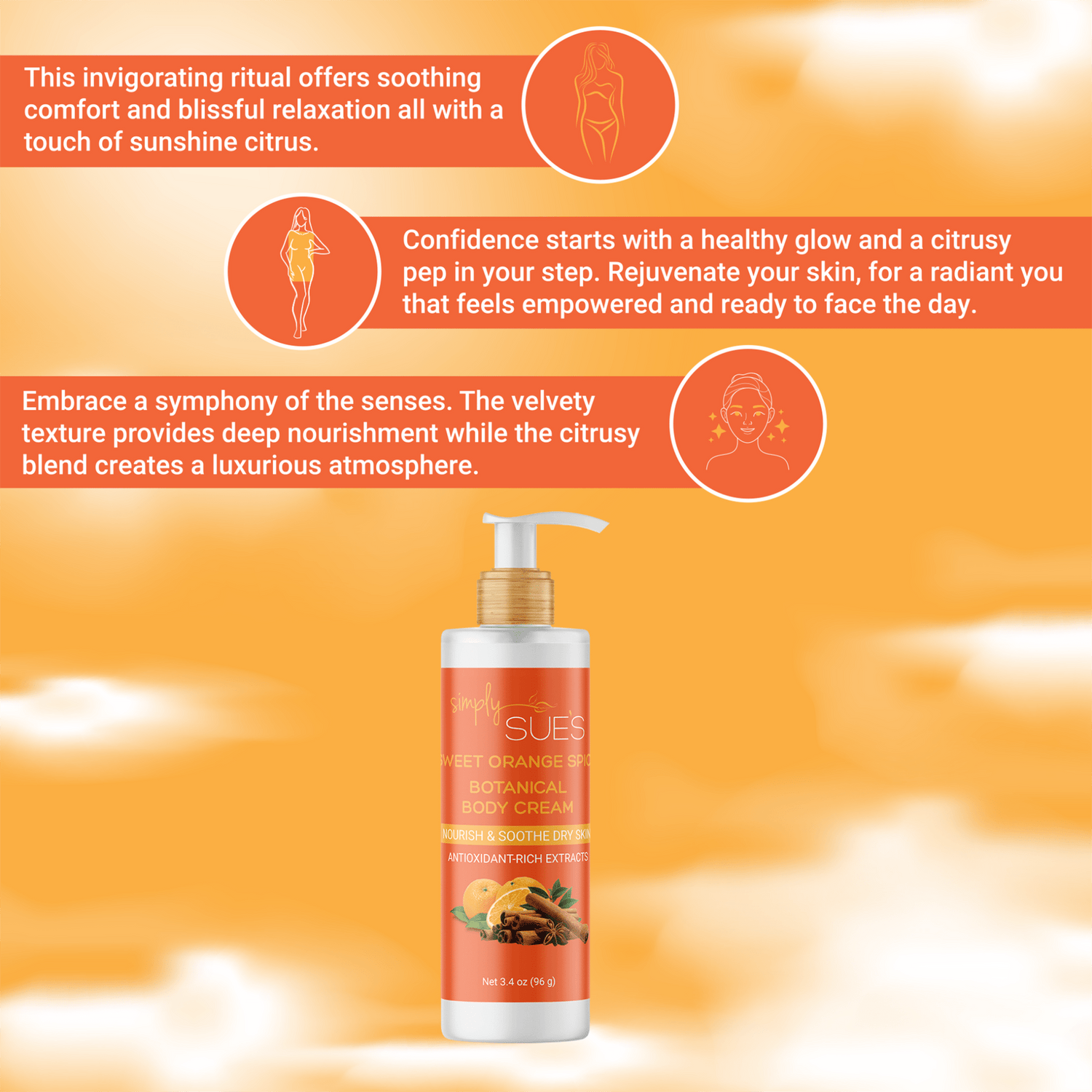 Infographic of Simply Sue&