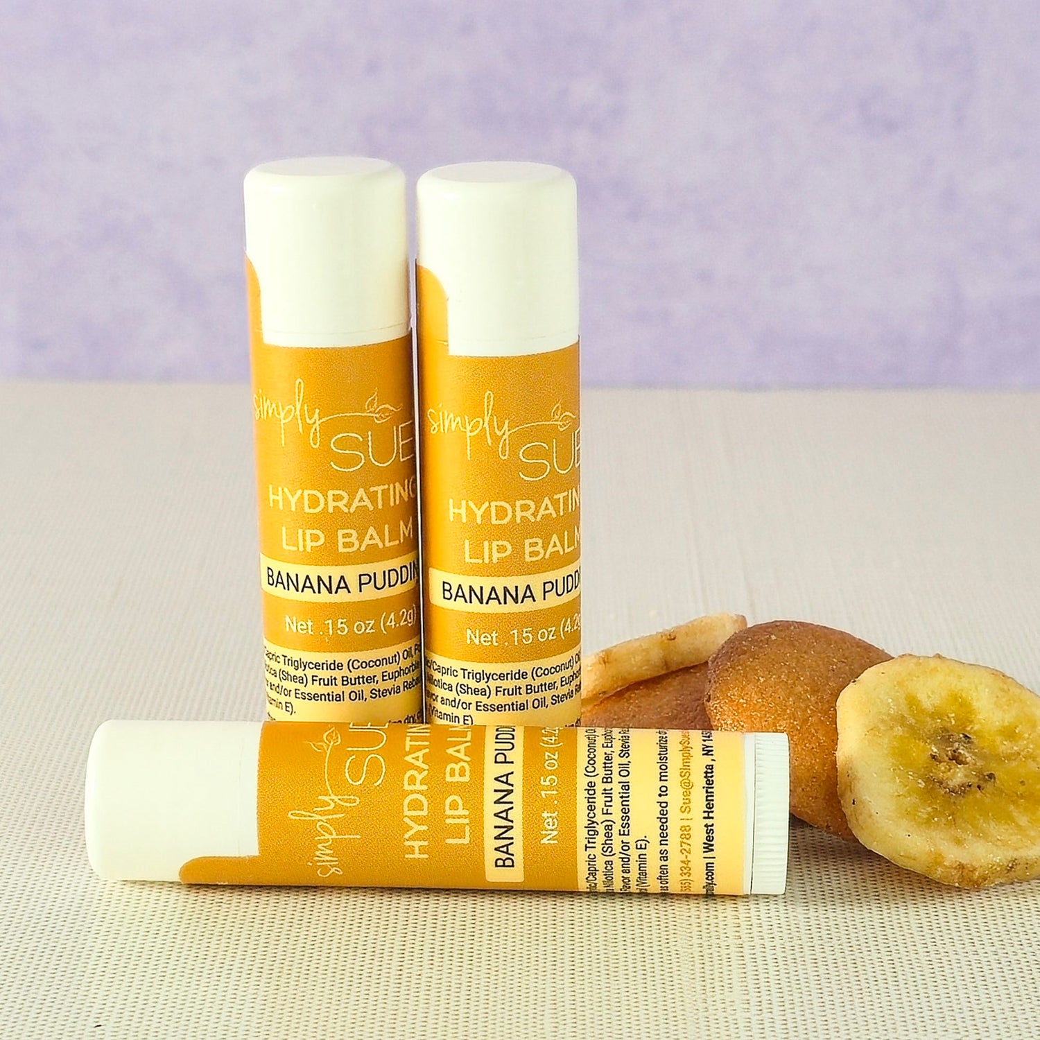 Banana with a gentle sweetness — smooth, creamy, and just warm enough to feel like something you’ve had before. The kind of flavor that feels warm, familiar, and a little like home.