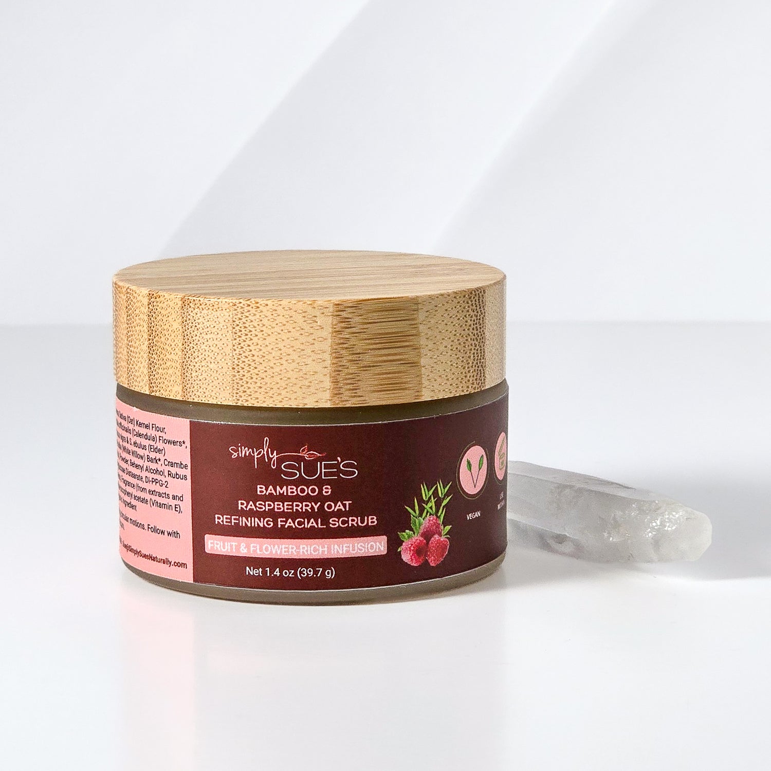 Bamboo &amp; Raspberry Oat Refining Facial Scrub
