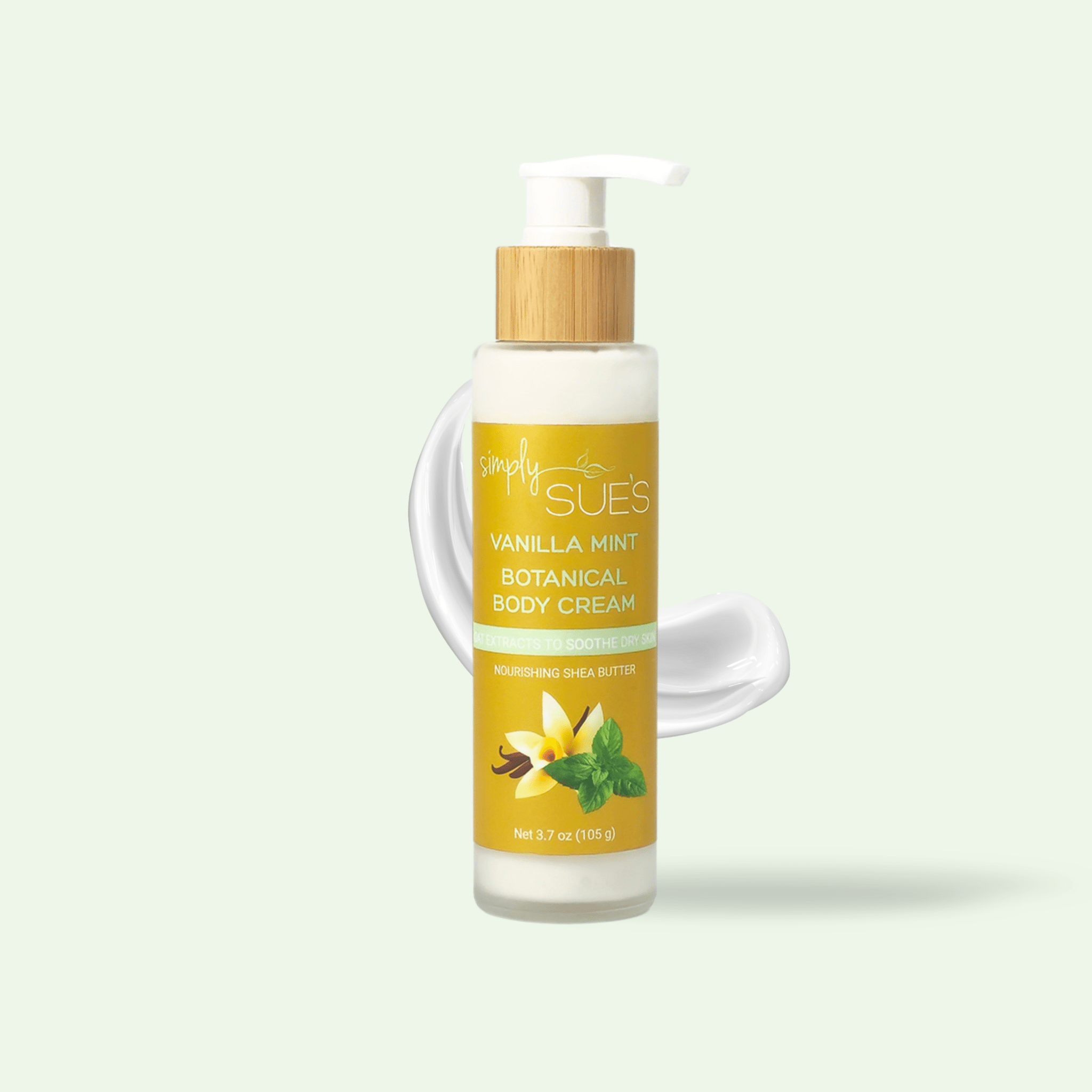 Vanilla Mint Botanical Body Cream